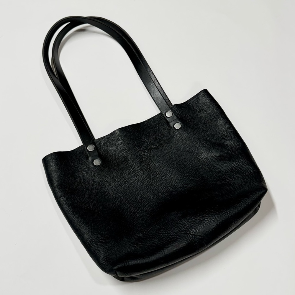 Black Leather Purse